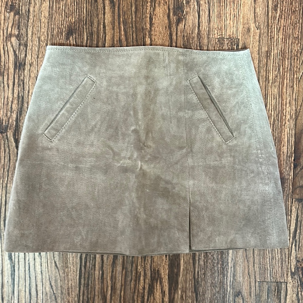 BlankNYC Suede Skirt